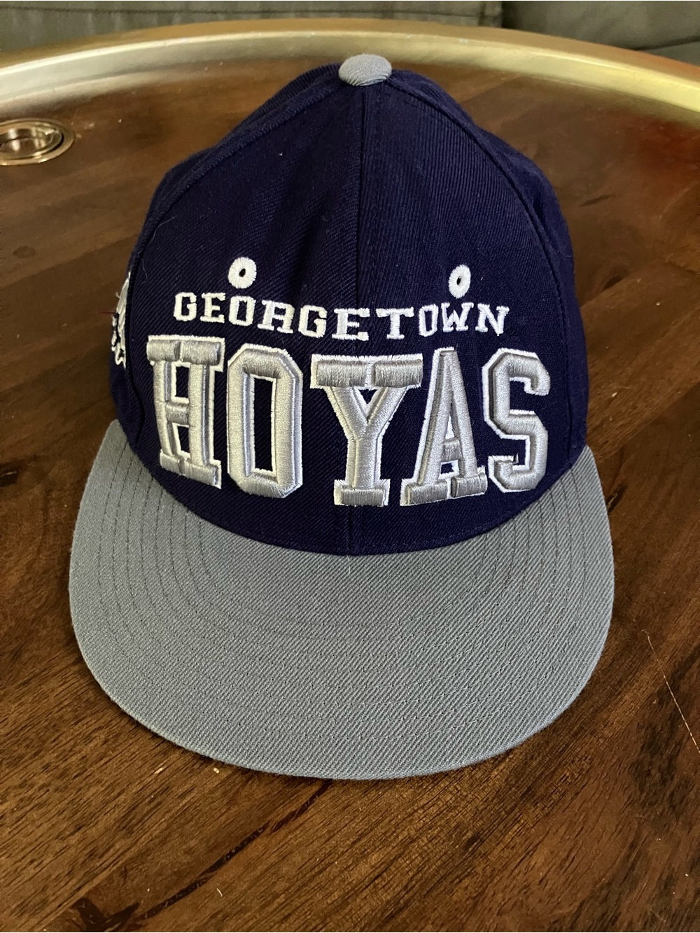 Vintage Y2K Zephyr Georgetown Hoyas Bulldogs SnapBack Hat NCAA Cap